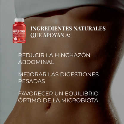 Gummies Detox de Vinagre de Manzana - El cambio que se nota.
